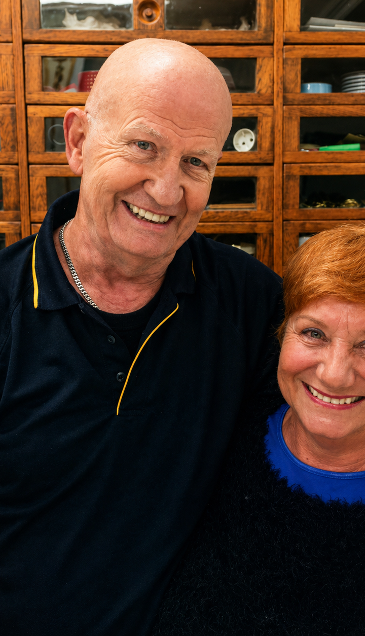 Portrait of Karl and Brigitte Eggert
